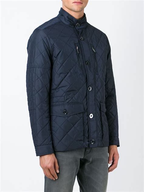 michael kors mantel blau|michael kors blue jacket men.